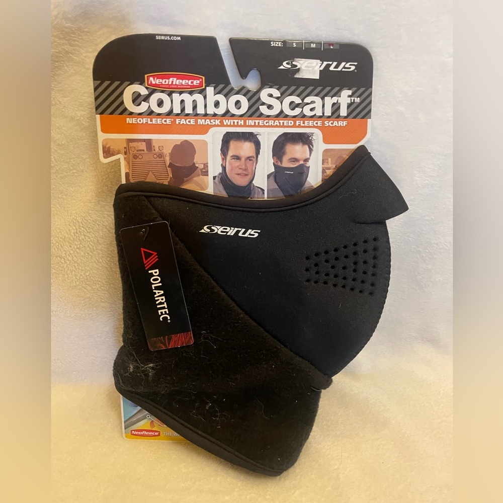Combo scarf face mask for winter